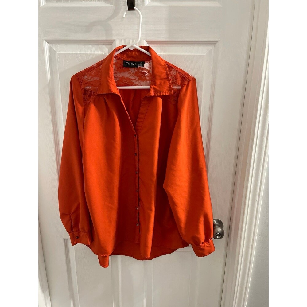 Cassee’s Long Sleeve Button Down Shirt Size 2X